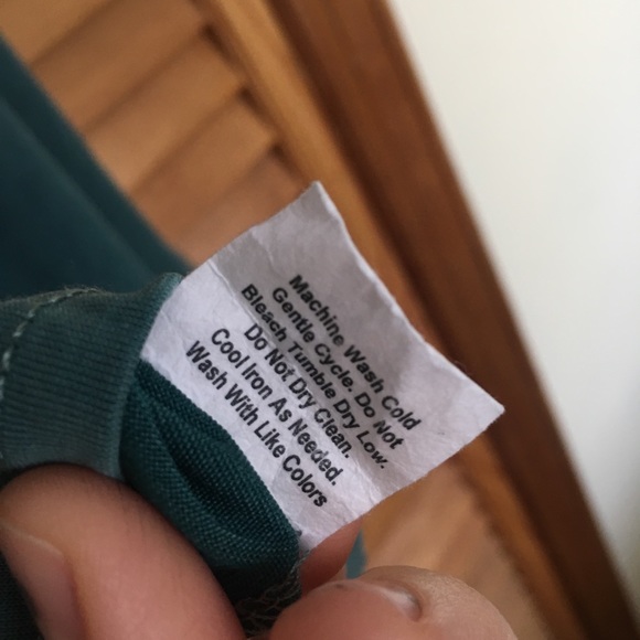 dark turquoise open back tank top - Picture 6 of 8